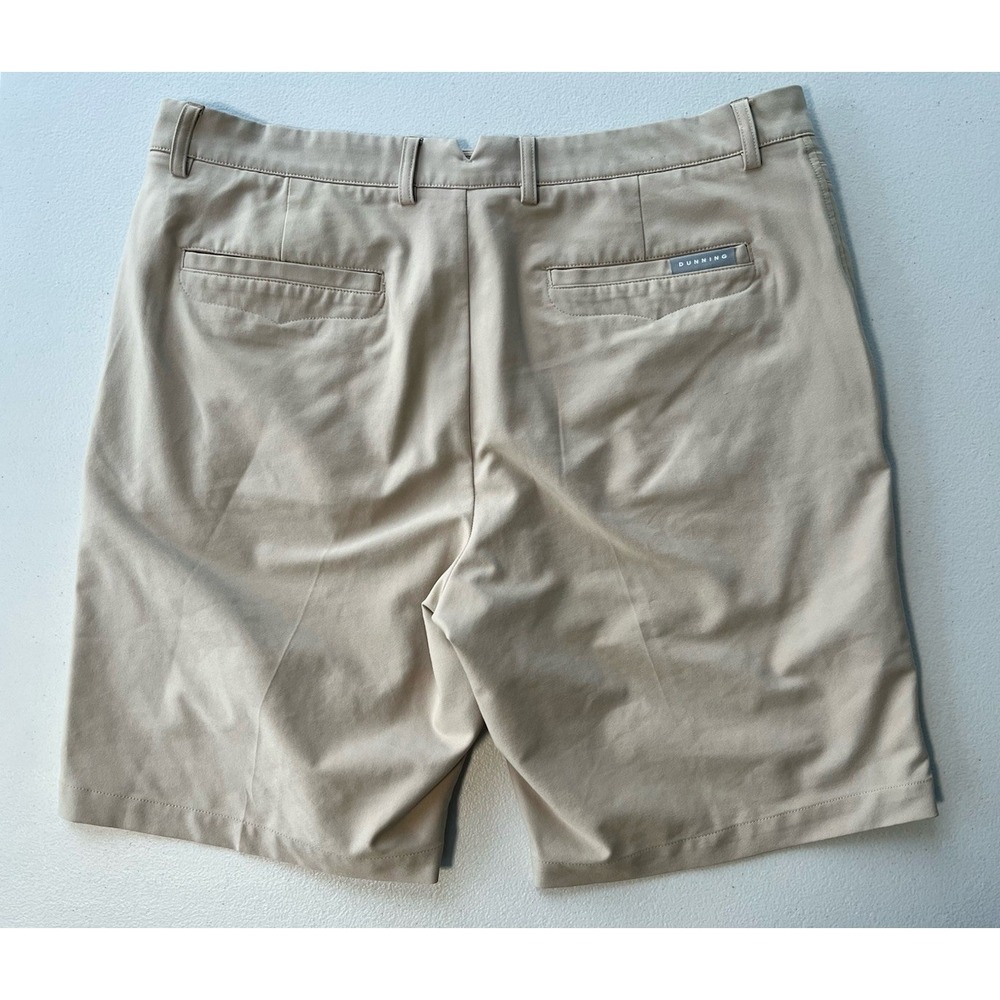 Dunning Performance Mens Shorts Golf TAN Size 36 (Can offer bundle) - Picture 7 of 7